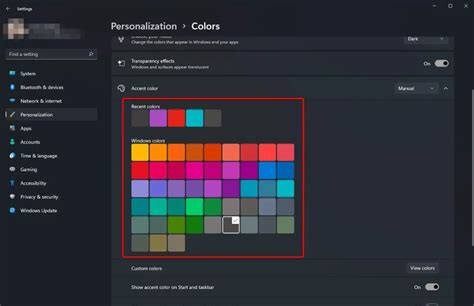 Image result for Change Color of Start Menu Windows 1.0