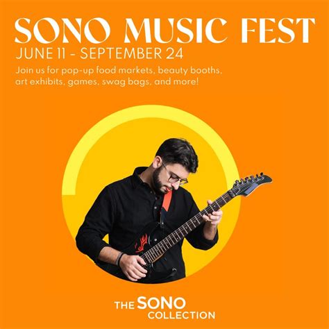 SoNo Music Fest, The SoNo Collection, Norwalk, 11 June to 6 August ...