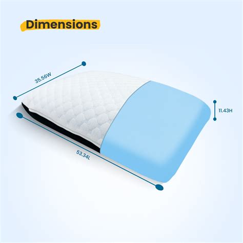 Small Memory Foam Pillow | Small Pillow | Cooling Gel Pillow – Sleepsia ...
