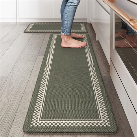 Ailsan Kitchen Floor Mats Cushioned Anti Fatigue,Waterproof Kitchen ...
