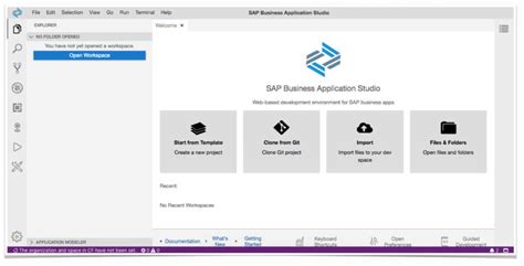 SAP Business Application Studio Tutorial 的图像结果
