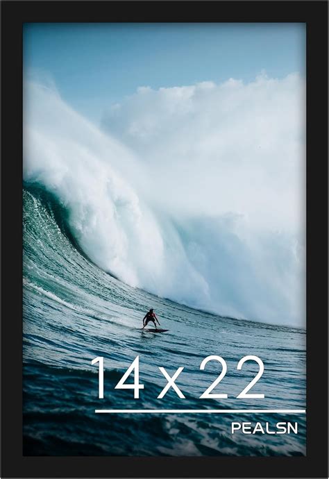 14x22 Picture Frame Black, Poster Frame for Wall Mounting Display ...