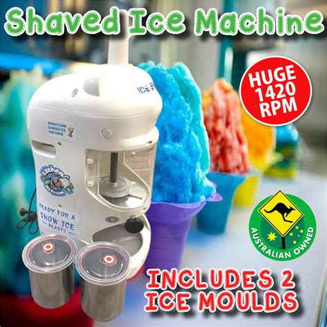 Commercial Shaved Ice & Fairy Floss Products | Sno Cone Machines AU