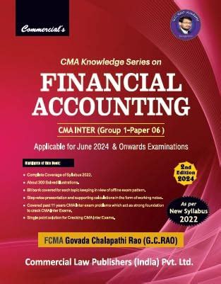 Buy CMA Knowledge Series on Financial Accounting CMA Inter New Syllabus ...