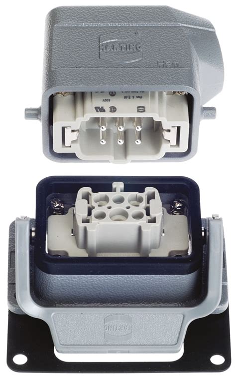 10330060000 HARTING | HARTING Connector Set, 6+ PE Way, HAN 6B | 843 ...