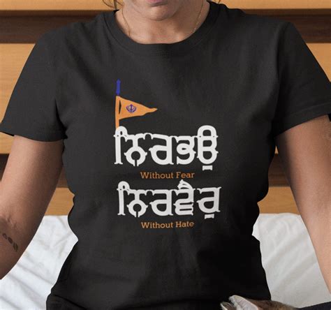 Nirbhau Nirvair T Shirt - Buy Punjabi Printed Tshirts for Women ...