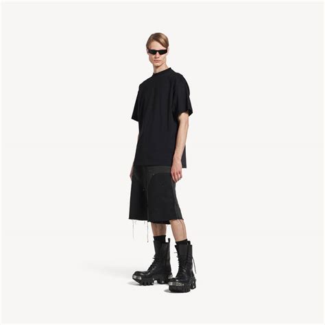 Security tape logo t-shirt oversized