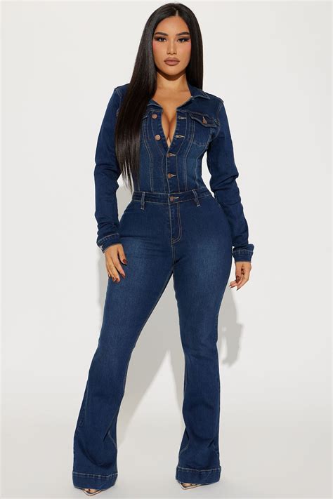 Denim Jumpsuits & Jean Rompers For Women | Fashion Nova
