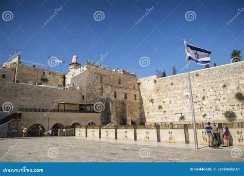 The Western Wall Wailing Wall Complex in Jerusalem Israel Editorial Photo - Image of traditional ...