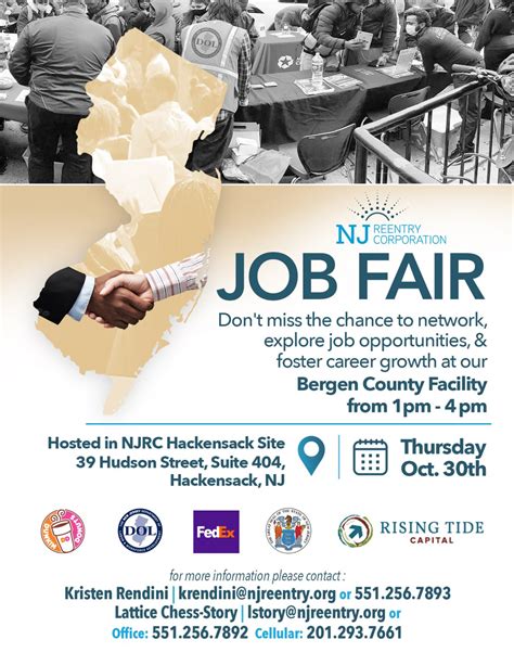 NJRC Hackensack Job Fair – NJ Reentry Corporation