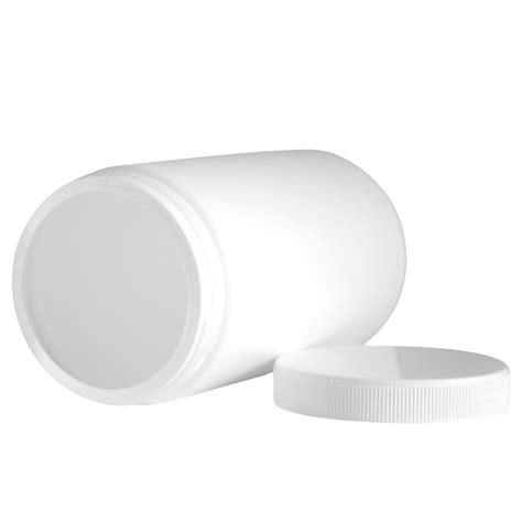 900ml White HDPE Empty Premium Jar for Tablets and powders. – Patco ...