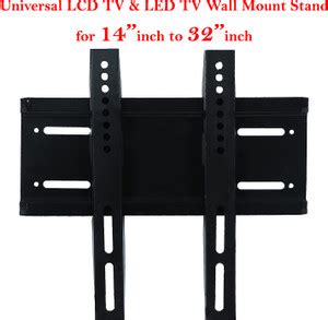 Point Zero Heavy Duty LED/LCD TV Wall Mount Bracket for Most 14-32 ...
