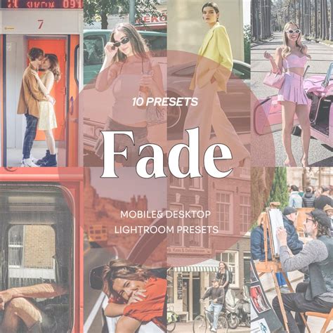 10 Faded Lightroom Presets, Mobile & Desktop Presets, Instagram Presets ...