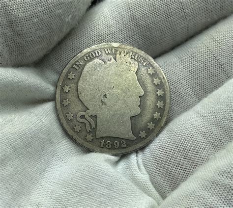 1892 Barber 50¢ Half Dollar U89 | eBay