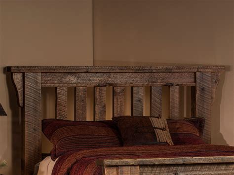 Reclaimed Barn Wood Headboard