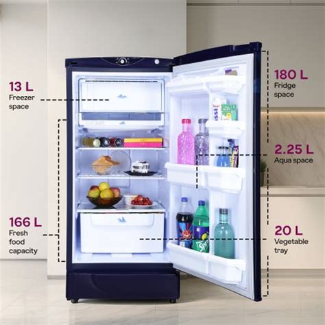 Godrej 180 L Direct Cool Single Door 2 Star Refrigerator with Jumbo ...