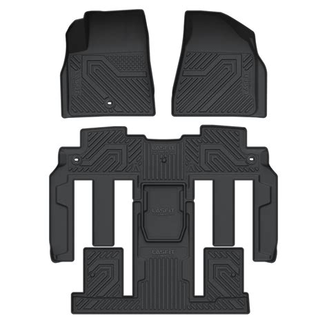 Chevrolet Traverse Floor Mats / Cargo & Seatback Mats - Custom Fit, All ...