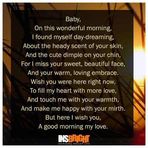 Good Morning Short Love Poems For Him