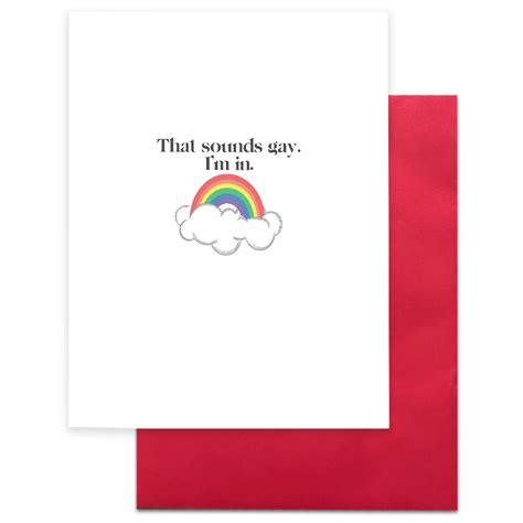 Sounds Gay I'm In Card | Cardideology – Outer Layer
