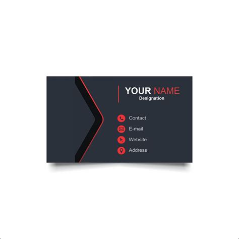 Visiting Card design 008– impressioncart