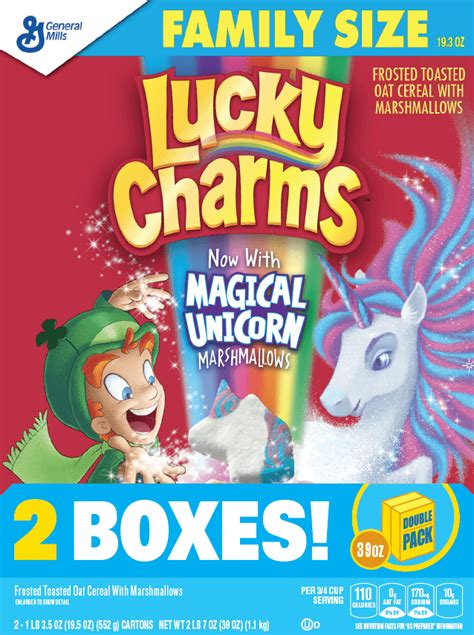 Buy General Mills, Lucky Charms Breakfast Cereal, Marshmallow Cereal ...