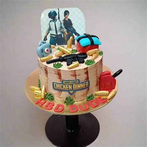 PUBG Theme 2kg Cake - Epic Battle Royale Birthday Cake – CAKESTRY15