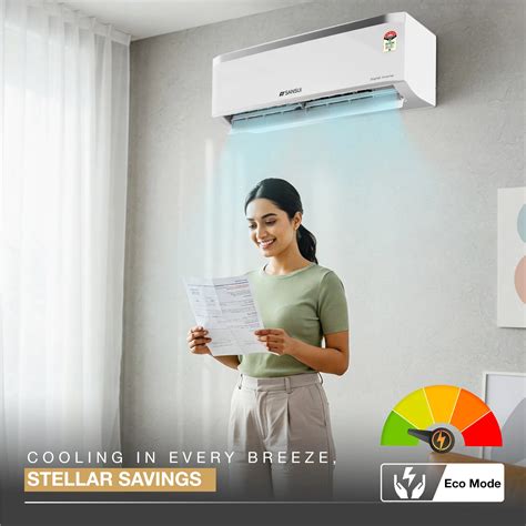 Sansui 1.5 Ton 5 Star Split Inverter AC with Zen Cool, 5-In-1 ...