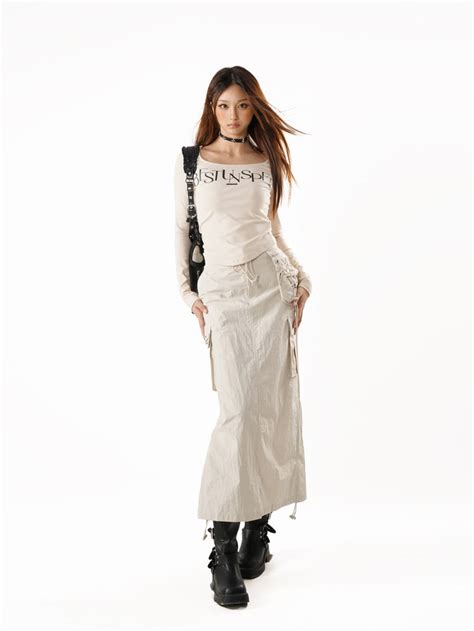 Sporty Work-wear cargo skirt – Uncut-Trends
