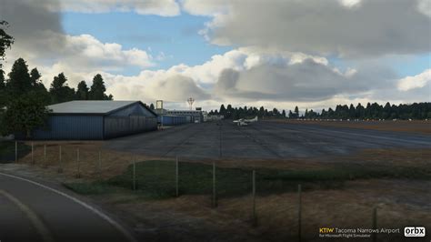 KTIW Tacoma Narrows Airport - Microsoft Flight Simulator - Orbx