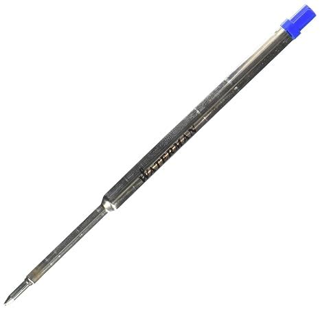 Waterman Ballpoint Refill for Ballpoint Pens, Fine point, Blue ink ...