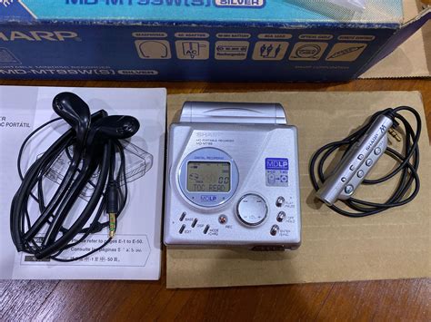 Sharp MiniDisc Recorder User Manual 的图像结果