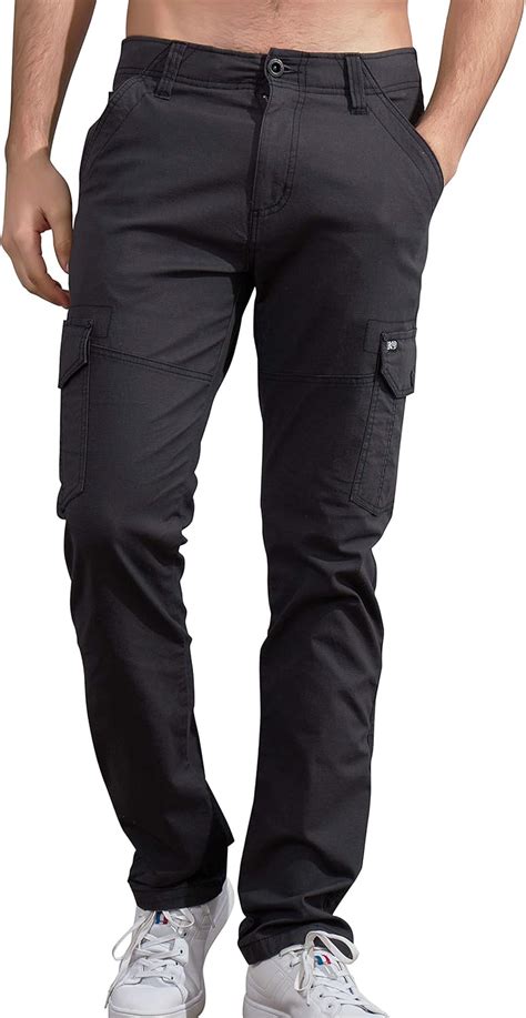 Buy Gochange Cargo Pants for Men Relaxed Fit,Mens Work Pants Stretch ...