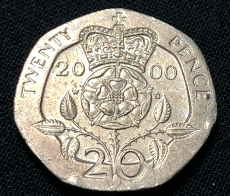 Great Britain 20 Pence 2000. World Coin. Queen Elizabeth the 2nd | eBay