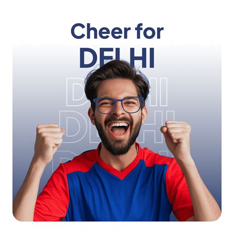 Delhi Capitals : Shop online for Midnight Blue Full Rim Wayfarer