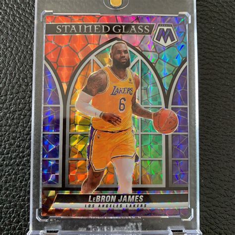 Lebron James Stained Glass
