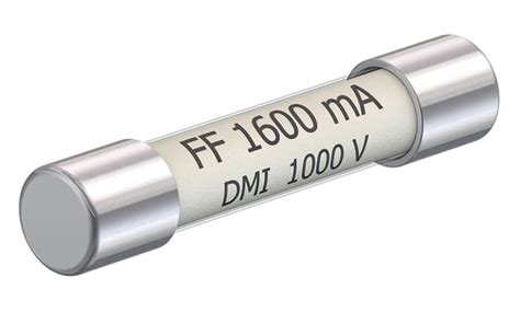 69.0013 Staubli | Staubli 1.6A FF Cartridge Fuse, 6.3 x 32mm | 726-0625 ...