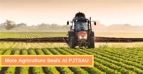 PJTSAU To Increase Seats for B.Sc (Hons) Agriculture | CollegeDekho