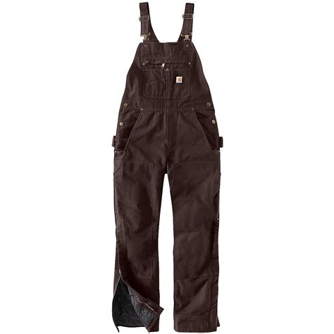 Carhartt Women's Relaxed Fit Washed Duck Insulated Bib Overall | Academy