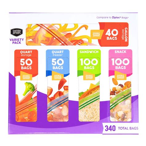 Berkley Jensen Food Storage Variety Pack, 340 ct. | BJ's Wholesale Club