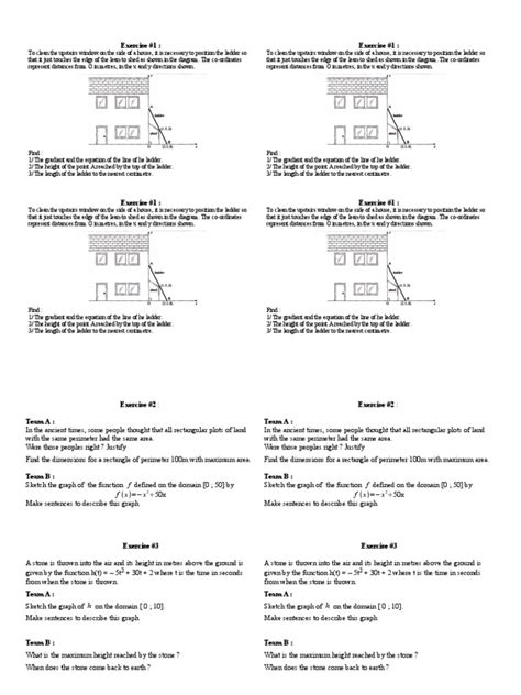 Function Chapter Exercises 的图像结果