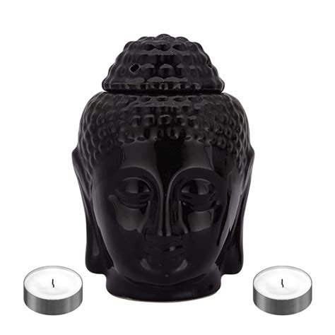 Blue Tree Aroma Buddha Oil Warmer | Ceramic Buddha Aroma Oil Diffuser ...