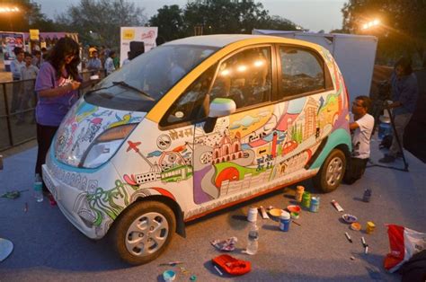 Tata Nano Art In Motion- An Exclusive Nano » Car Blog India
