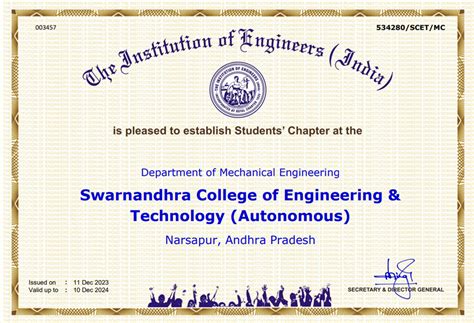 Swarnandhra College of Engineering and Technology(autonomous) | SCET ...