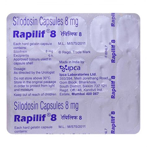 Rapilif 8 Capsule 15's Price, Uses, Side Effects, Composition - Apollo ...