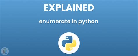 Image result for Enumerate Python Meaning