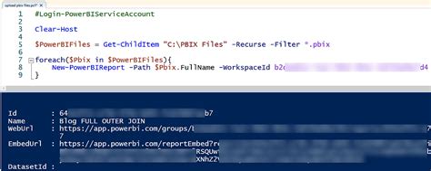 Image result for PowerShell Power BI