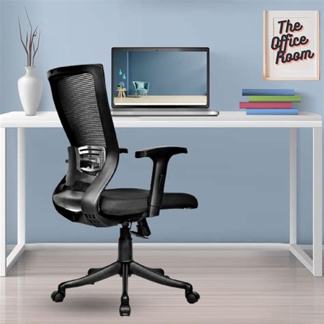 The Office Room™ Mystic Medium Back Mesh Office Chair with Multi ...