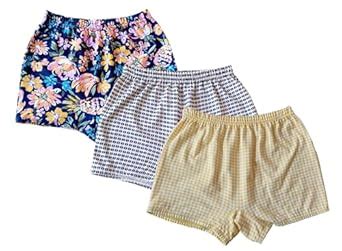 Buy UCARE Printed Multi-Coloured Bloomer for Girls & Kids (Pack of 3 ...