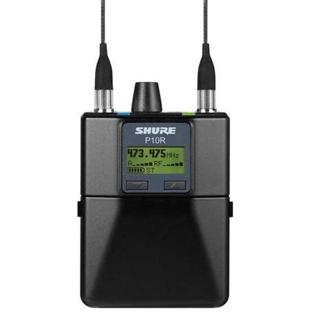 Shure P10R Wireless Bodypack Receiver – BAJAAO.COM