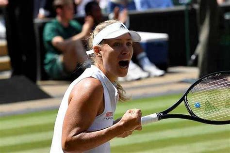 Kerber reaches Wimbledon final as Ostapenko self-destructs